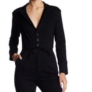 Free People Take Me Out Long Sleeve Jumpsuit